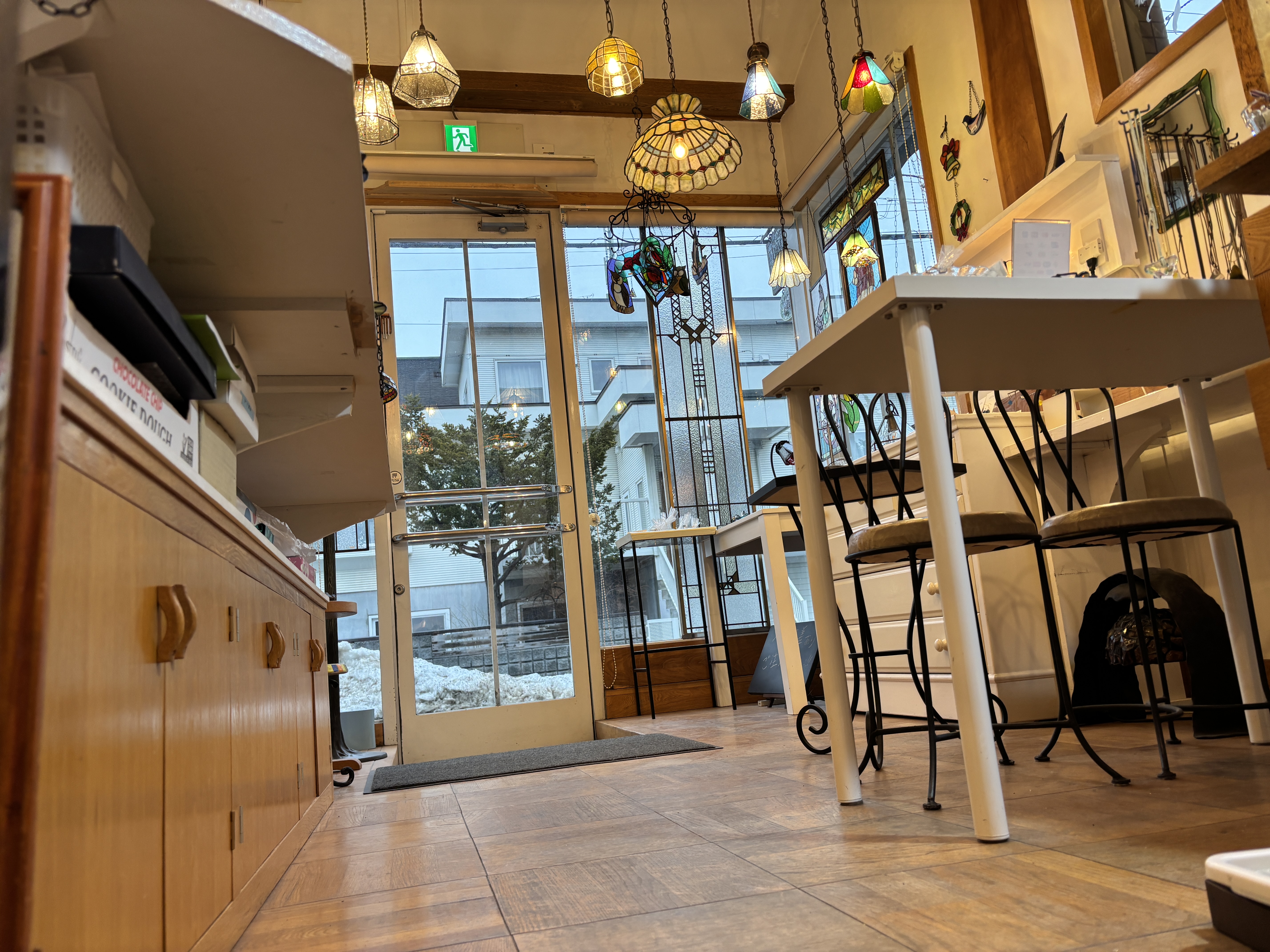 札幌・円山のステンドグラス1日体験で作れる作品例